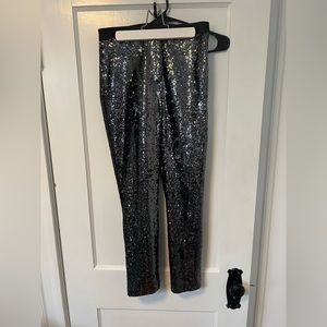 ASOS women’s black sequence pants